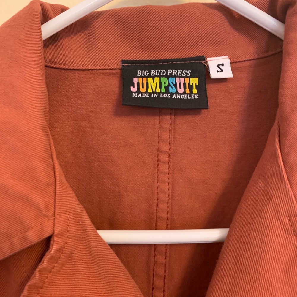 Big Bud Long Red Clay Jumpsuit (S)